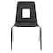 Flash Furniture Advantage Black Student Stack School Chair, 18" ADV-SSC-18BLK - alternate 6